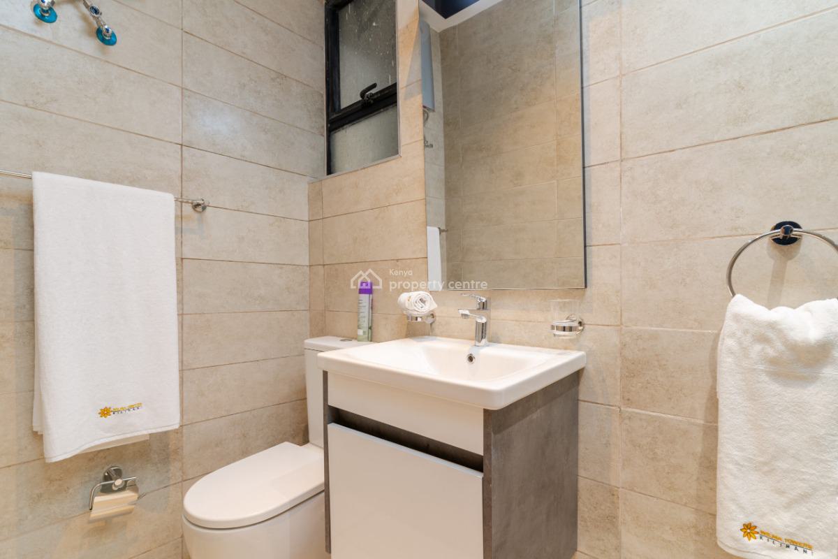 Fully Furnished and Serviced Studio Apartment in Kilimani, Argwings Kodhek Road, Kilimani, Nairobi, Apartment for Rent
