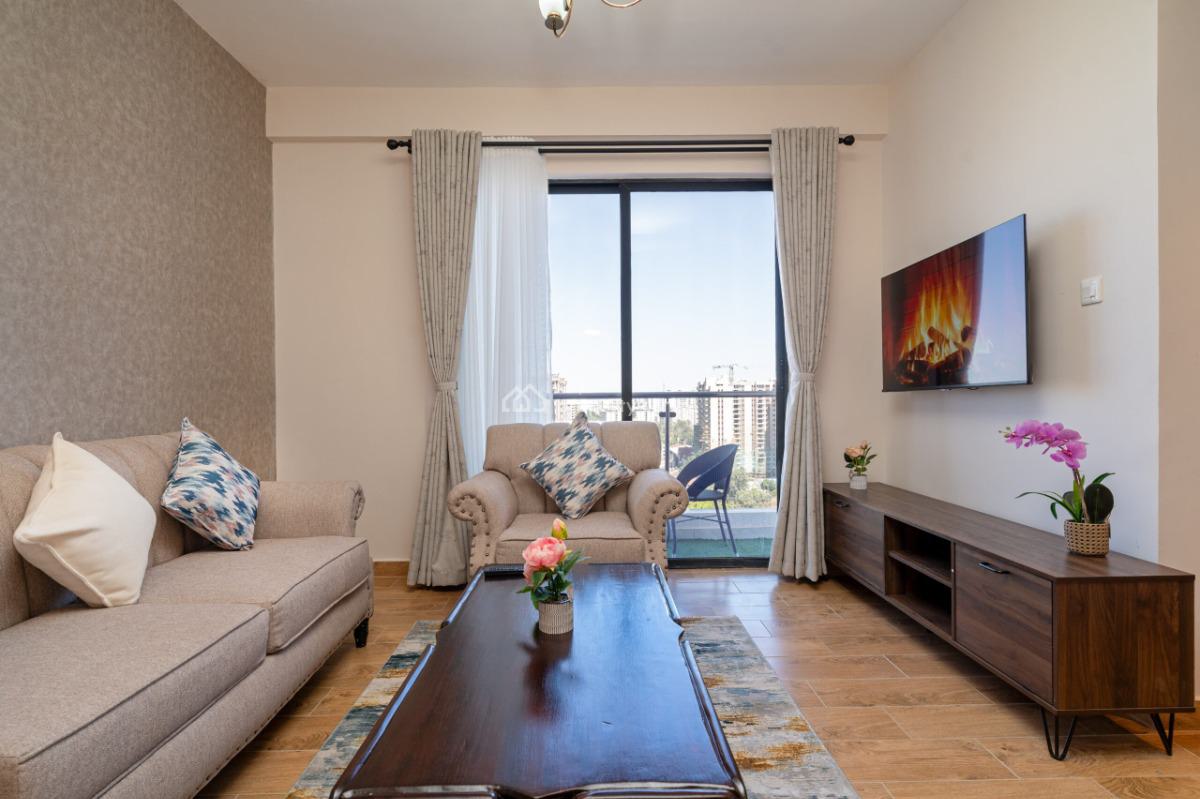 1bedroom Fully Furnished and Serviced Apartment in Kilimani, Elgeyo Marakwet Road, Kilimani, Nairobi, Apartment for Rent