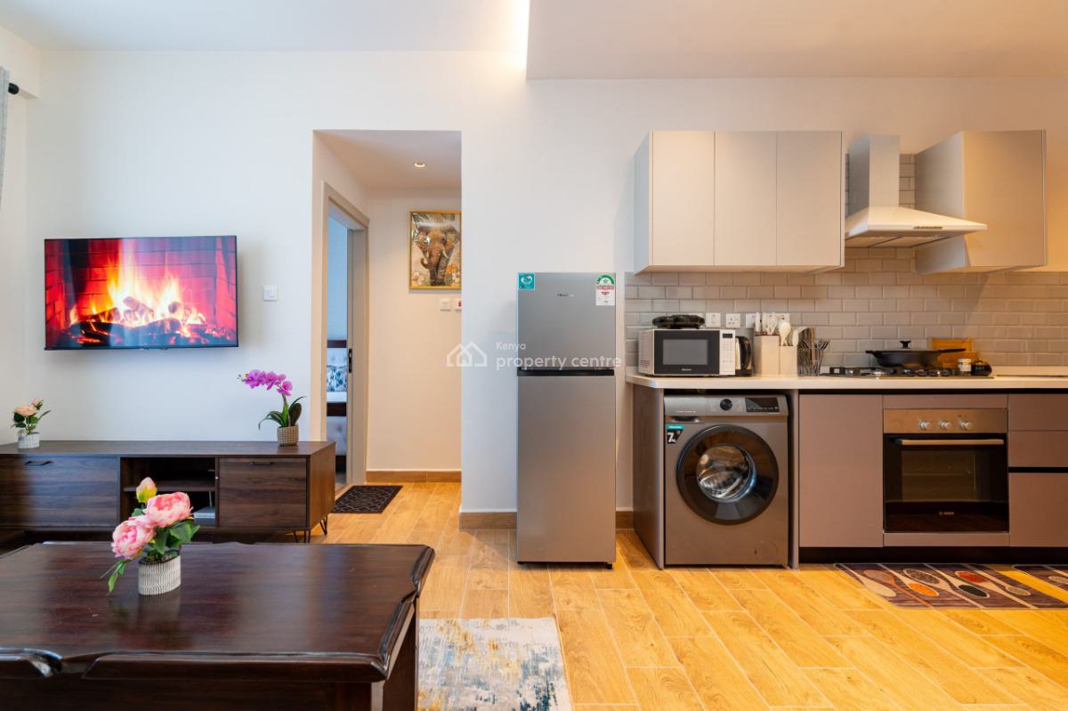 1bedroom Fully Furnished and Serviced Apartment in Kilimani, Elgeyo Marakwet Road, Kilimani, Nairobi, Apartment for Rent