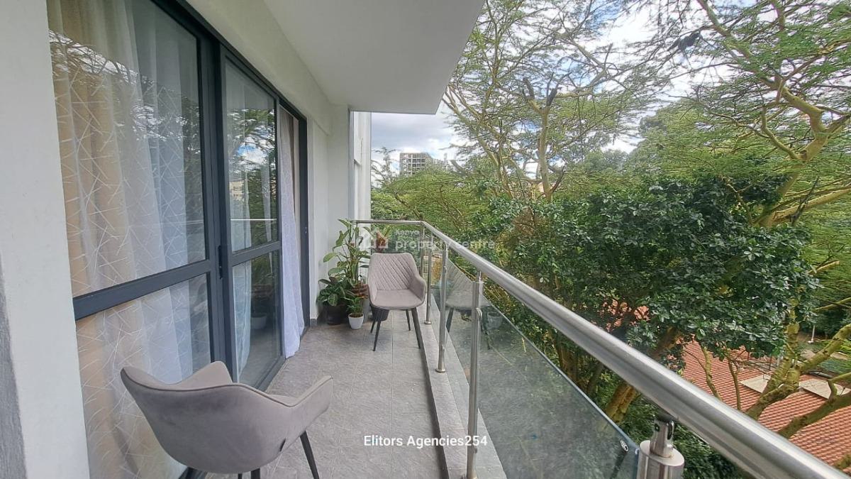 Fully Furnished 2 Bedroom Not Serviced, Riverside Drive, Westlands, Nairobi, Apartment for Rent