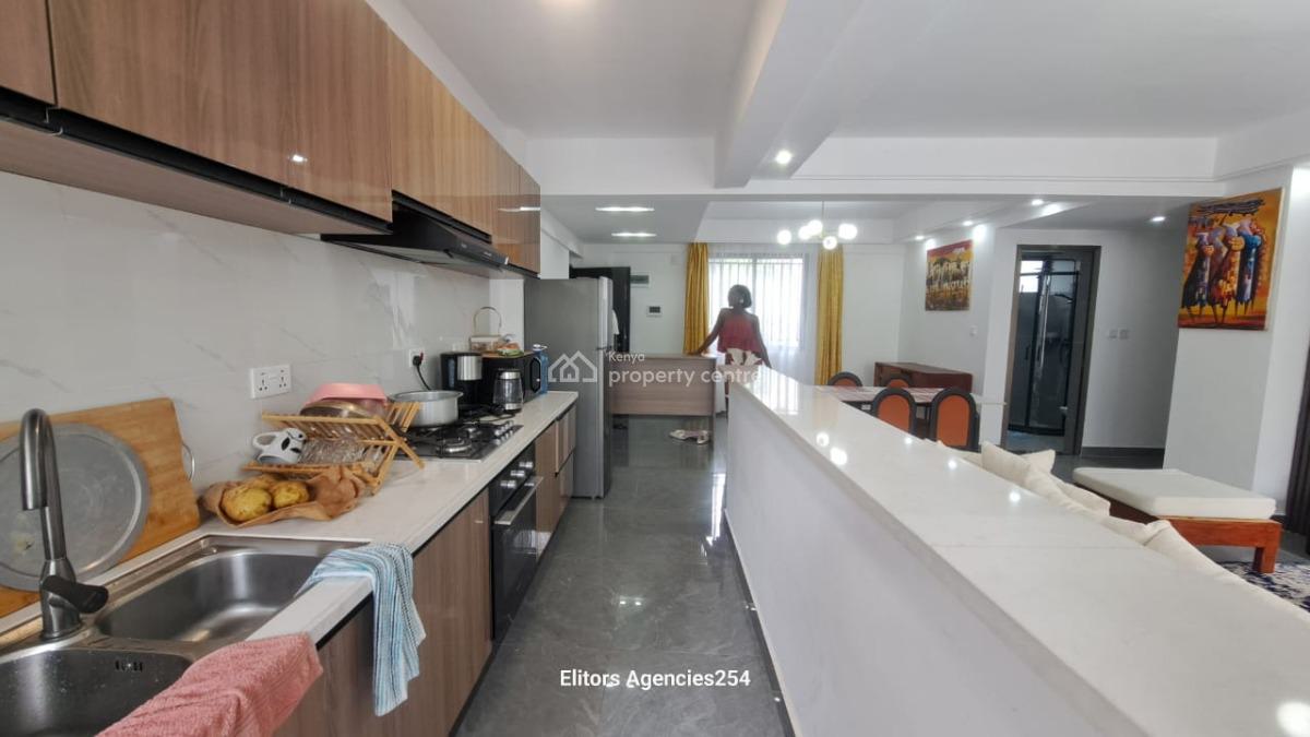 Fully Furnished 2 Bedroom Not Serviced, Riverside Drive, Westlands, Nairobi, Apartment for Rent