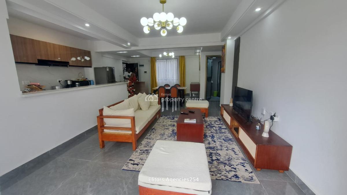 Fully Furnished 2 Bedroom Not Serviced, Riverside Drive, Westlands, Nairobi, Apartment for Rent