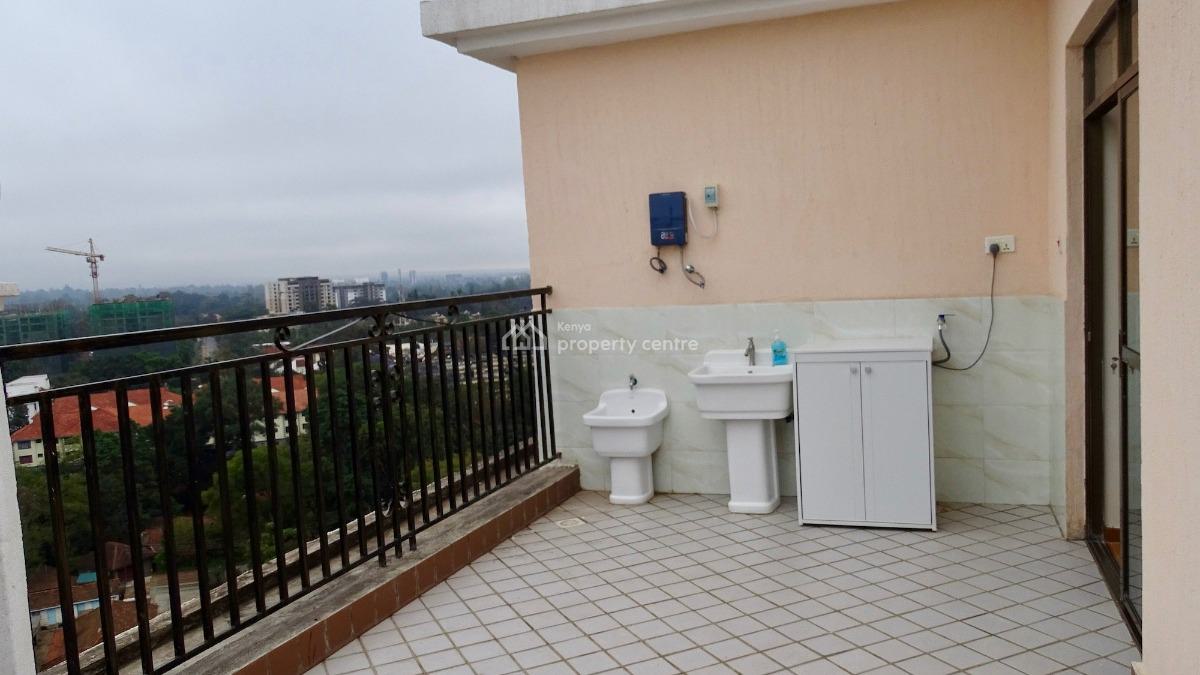 Fully Furnished 2 Bedroom Plus Dsq Penthouse, Argwings Kodhek Road, Lavington, Nairobi, Apartment for Rent