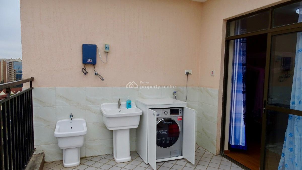 Fully Furnished 2 Bedroom Plus Dsq Penthouse, Argwings Kodhek Road, Lavington, Nairobi, Apartment for Rent
