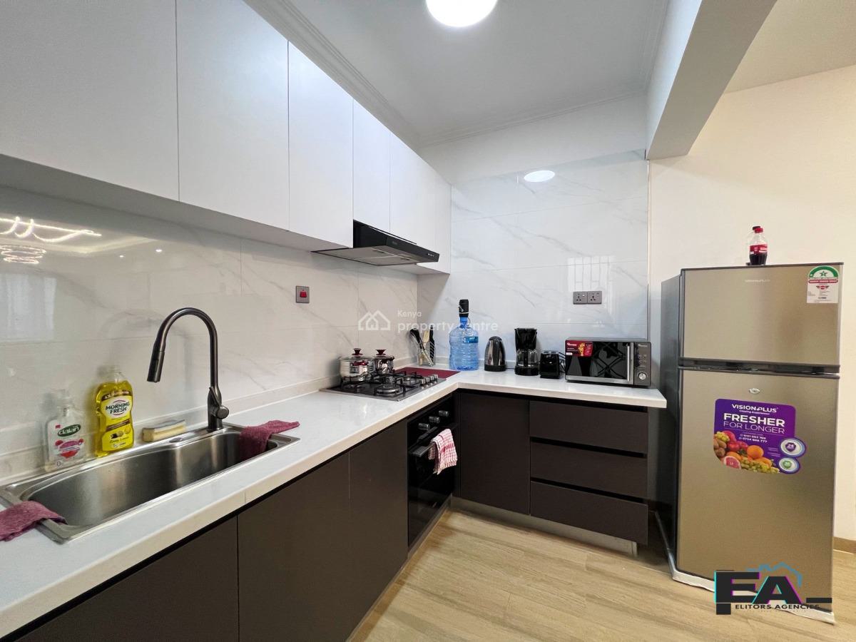 Fully Furnished Modern 2 Bedroom Master Ensuite, Sports Road, Westlands, Nairobi, Apartment for Rent