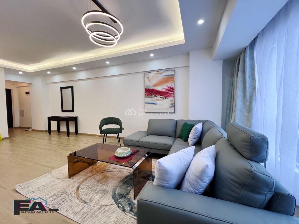 Fully Furnished Modern 2 Bedroom Master Ensuite, Sports Road, Westlands, Nairobi, Apartment for Rent