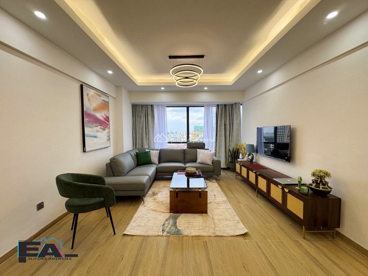 Fully Furnished Modern 2 Bedroom Master Ensuite, Sports Road, Westlands, Nairobi, Apartment for Rent