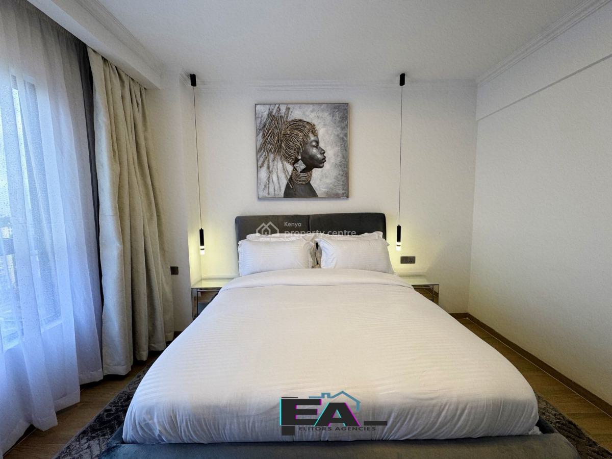 Fully Furnished Modern 2 Bedroom Master Ensuite, Sports Road, Westlands, Nairobi, Apartment for Rent