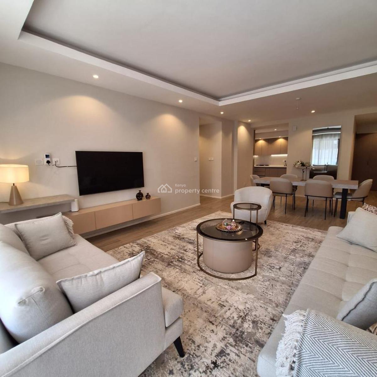 Fully Furnished and Serviced 3 Bedroom Apartment in Nyari, Redhill Road, Rosslyn, Westlands, Nairobi, Apartment for Rent