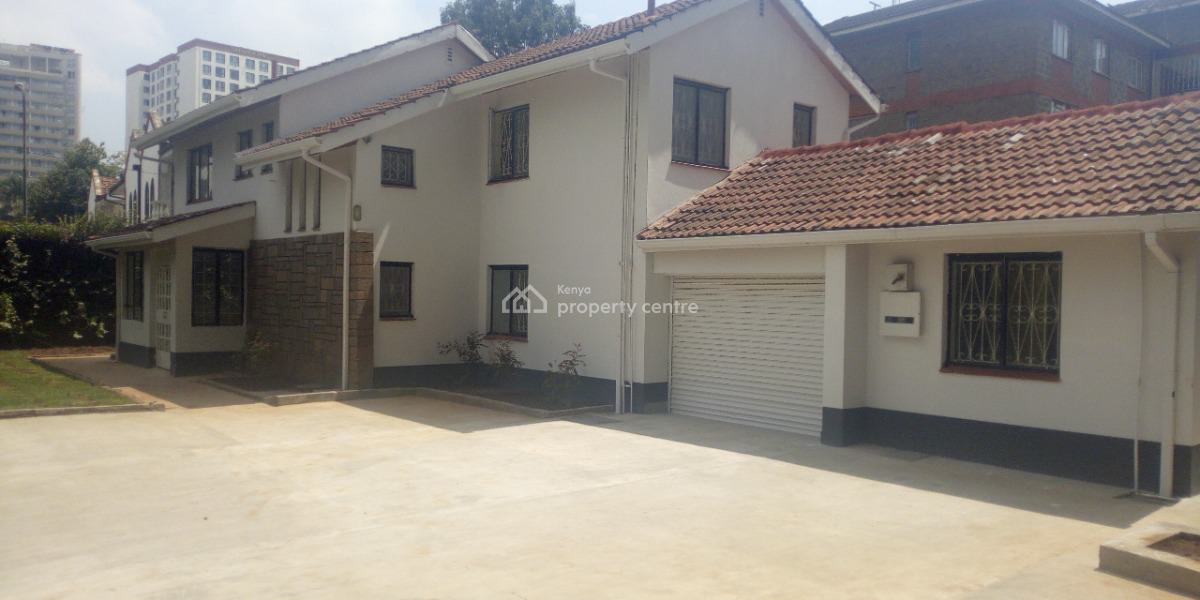 Four (4) Bedroom Own Compound, Kilimani, Yaya Center, Kilimani, Nairobi, Office Space for Rent