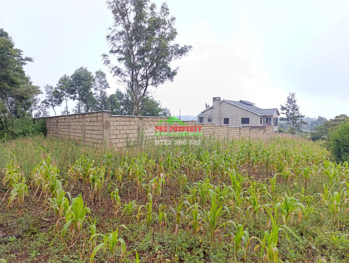 Residential Plot Behind Nairobi Ndogo, Gikambura,, Kikuyu, Kiambu, Residential Land for Sale