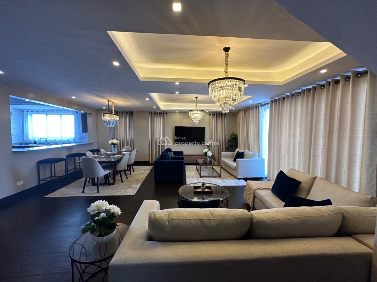 4 Bedroom Furnished Duplex Apartment in Lavington, Gitanga Road, Lavington, Nairobi, Apartment for Rent