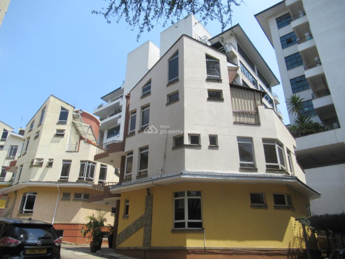 a Commercial Townhouse, Riverside Drive, Westlands, Nairobi, Office Space for Rent