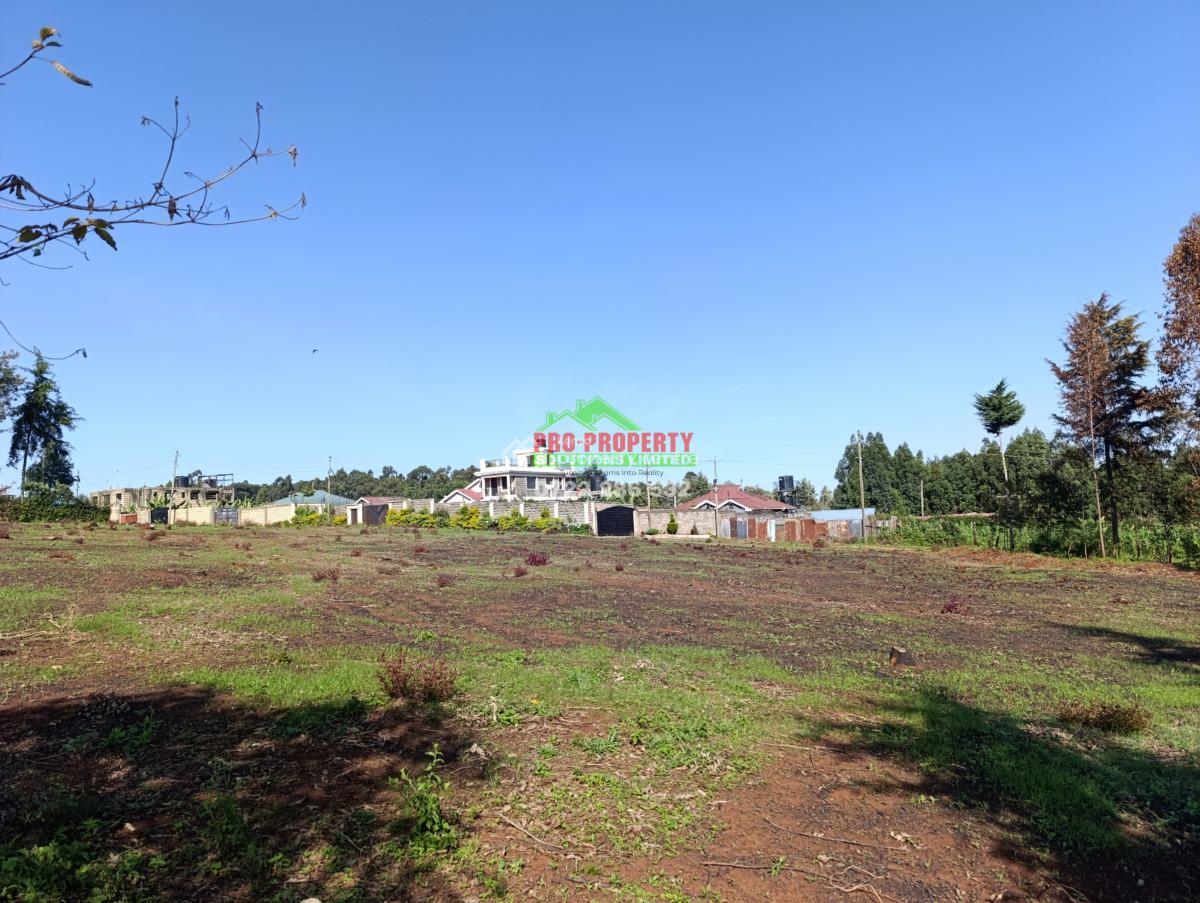 Prime Residential Plots, Gikambura, Jambu Tv Rd, Kikuyu, Kiambu, Residential Land for Sale