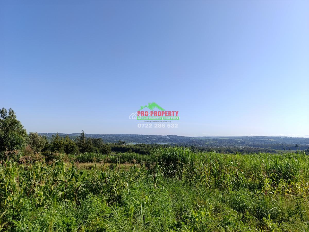 Prime Residential Plots, Gikambura, Jambu Tv Rd, Kikuyu, Kiambu, Residential Land for Sale