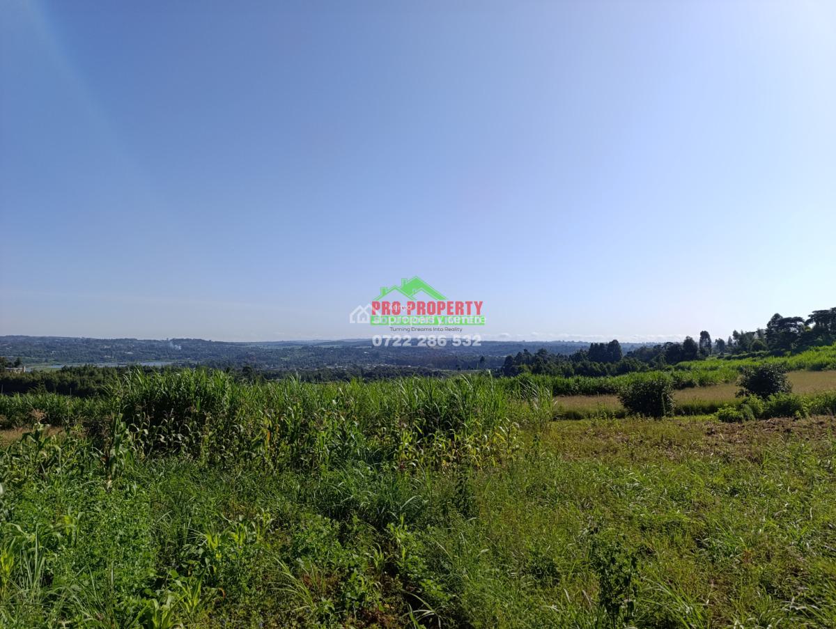 Prime Residential Plots, Gikambura, Jambu Tv Rd, Kikuyu, Kiambu, Residential Land for Sale