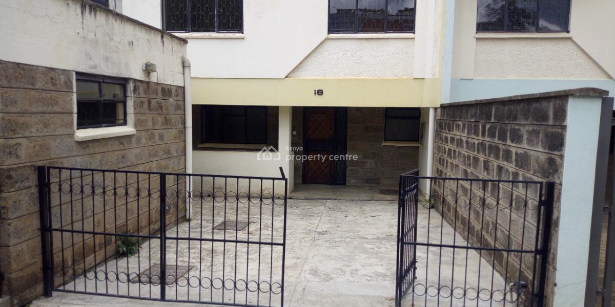 Four (4) Bedroom Master Ensuite Maisonette with a Staff Quarters, Mamlaka Estate, Off State House Avenue, Chiromo, Kilimani, Nairobi, Townhouse for Sale