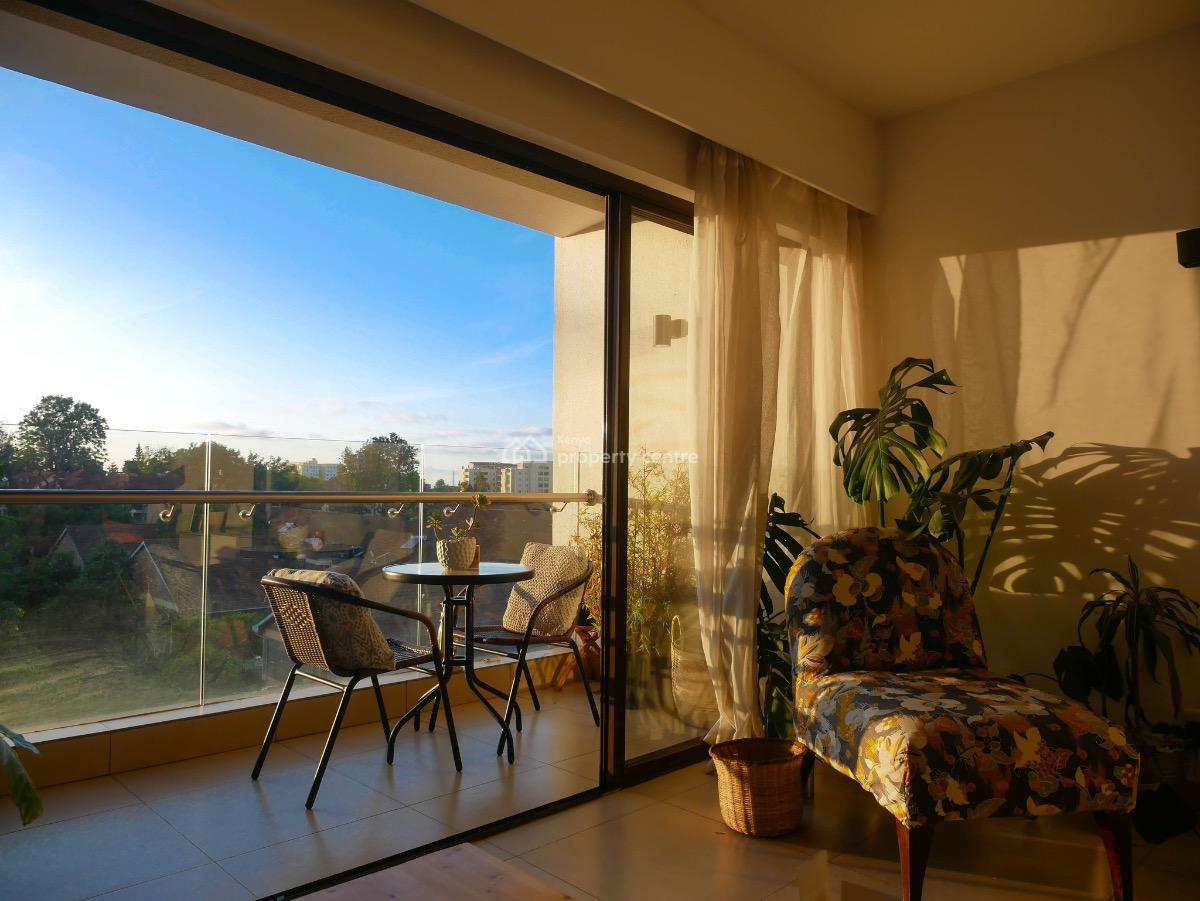 Cosy Modern 2-bedroom Furnished & Serviced Apartment -lavington, Mbaazi Avenue, Lavington, Nairobi, Mini Flat for Rent