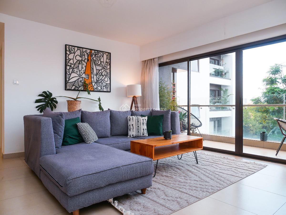 Cosy Modern 2-bedroom Furnished & Serviced Apartment -lavington, Mbaazi Avenue, Lavington, Nairobi, Mini Flat for Rent