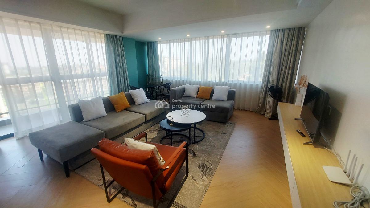 Furnished 2bdrm Plus Studio  Apartment in Upper Hill, Upper Hill, Kilimani, Nairobi, Apartment for Sale