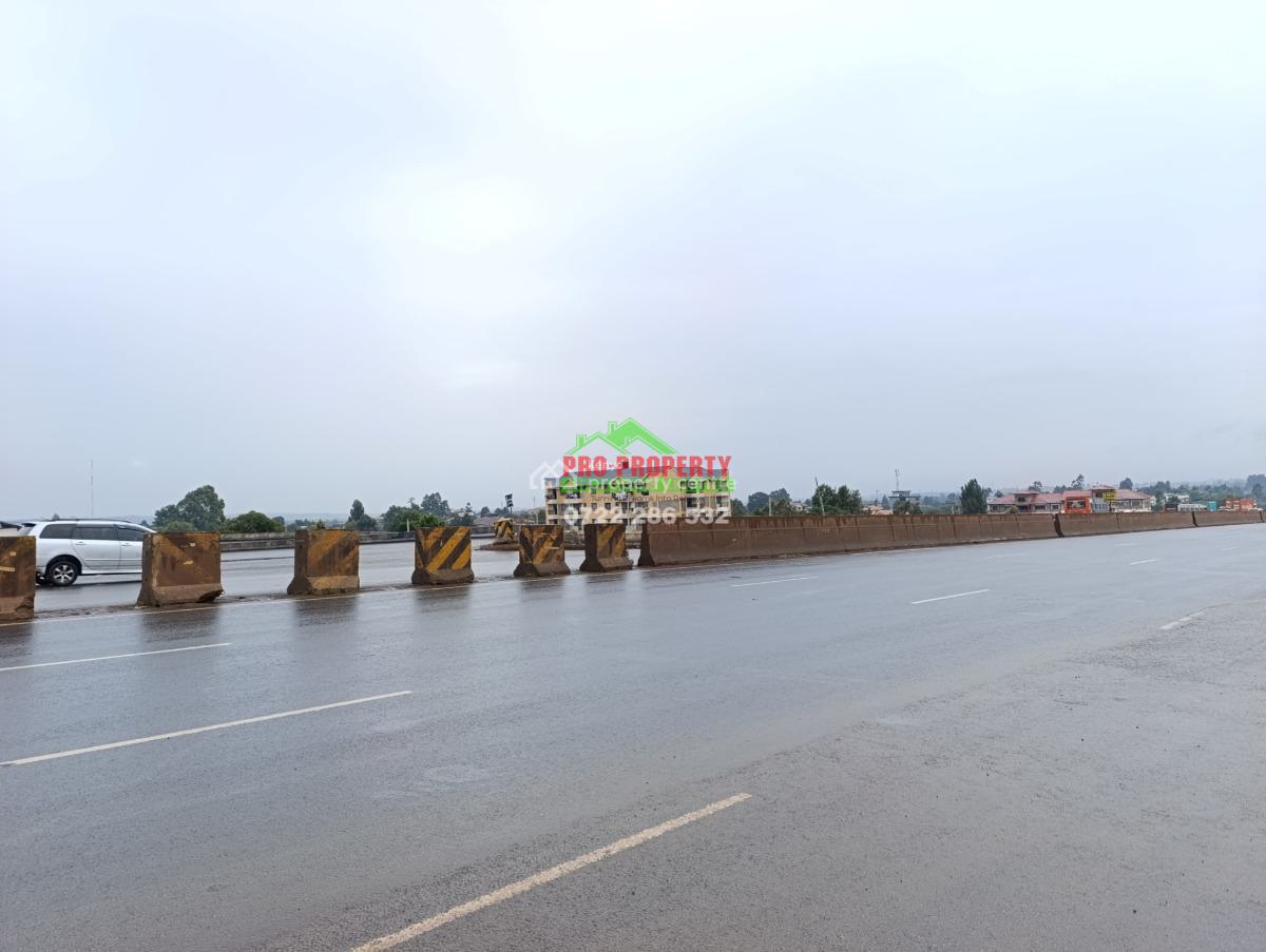 Prime Half Acre Commercial Land That Is Fronting Waiyaki Way, Gitaru, Thigio, Kikuyu, Kiambu, Commercial Land for Sale