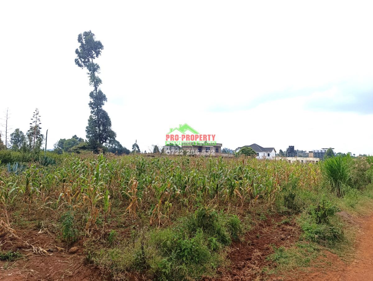 Prime Residential Plot Near Tarmac, Lusigetti, Kikuyu, Kiambu, Residential Land for Sale