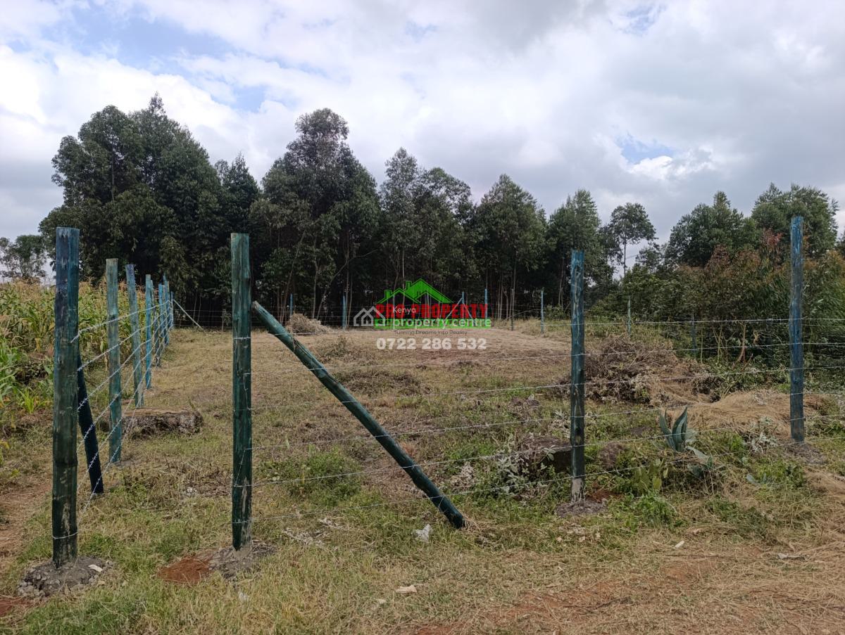 Prime Residential Plot Near Tarmac, Lusigetti, Kikuyu, Kiambu, Residential Land for Sale