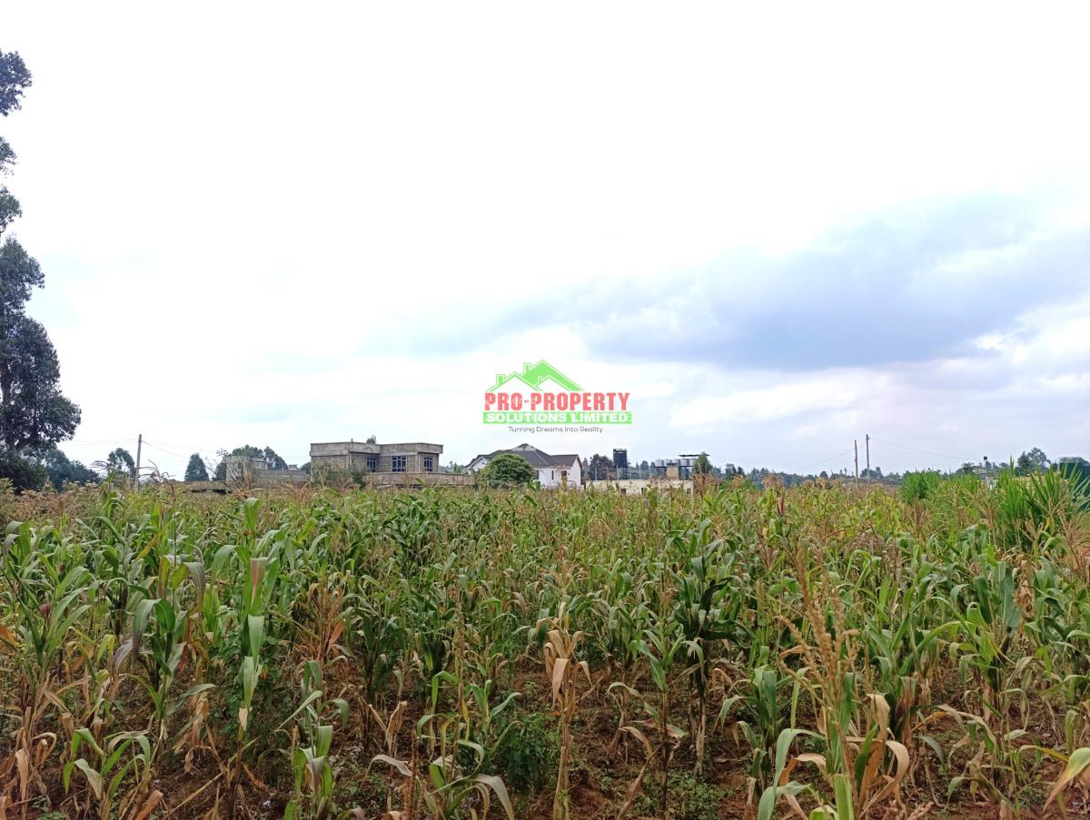 Prime Residential Plot Near Tarmac, Lusigetti, Kikuyu, Kiambu, Residential Land for Sale