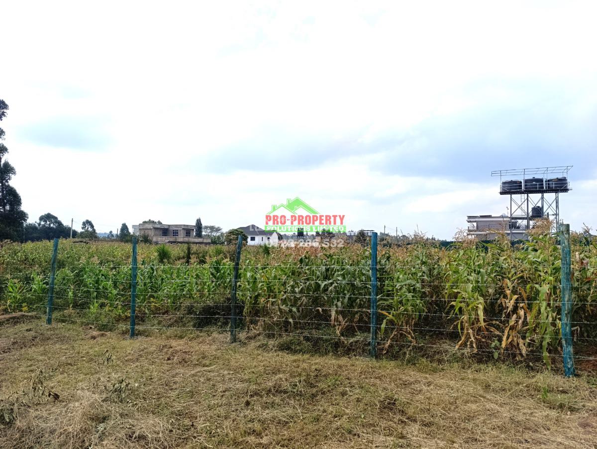 Prime Residential Plot Near Tarmac, Lusigetti, Kikuyu, Kiambu, Residential Land for Sale