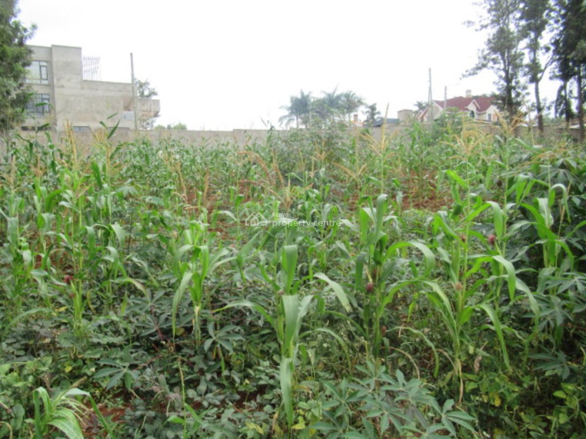0.5-acre Plot for Development, Mushroom Gardens, Thindigua, Nairobi, Residential Land for Sale