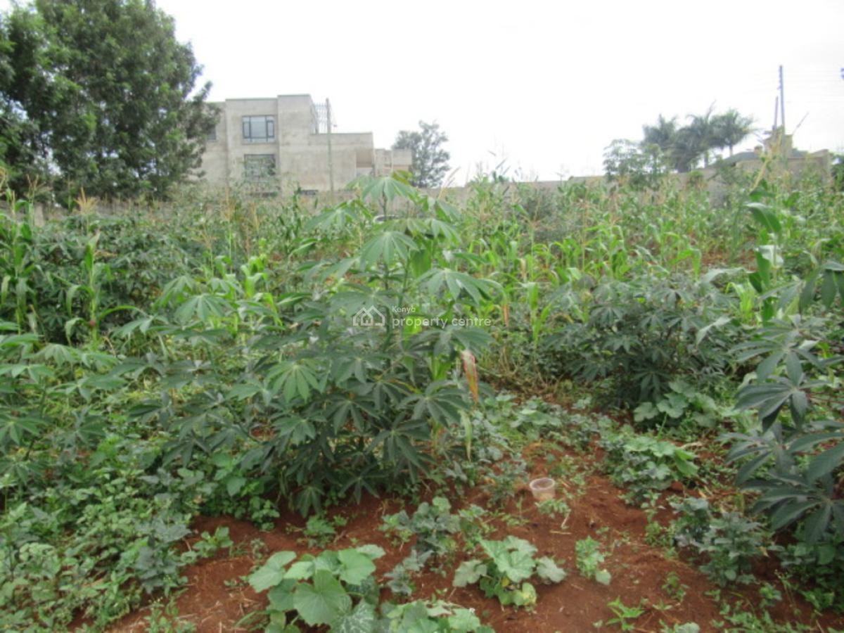 0.5-acre Plot for Development, Mushroom Gardens, Thindigua, Nairobi, Residential Land for Sale