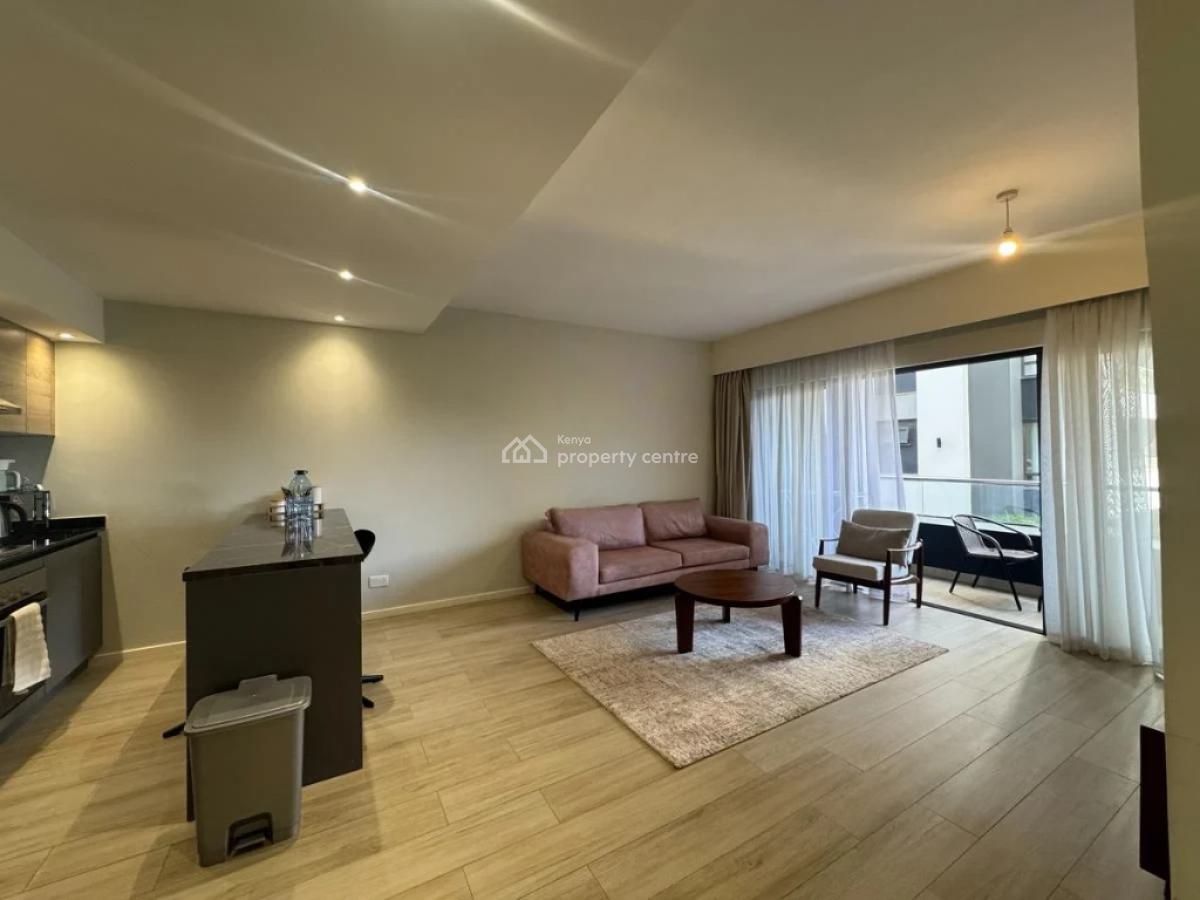 Serviced 1 Bedroom Apartment Ensuite in Riverside, Westlands., Riverside, Westlands, Nairobi, Apartment for Rent