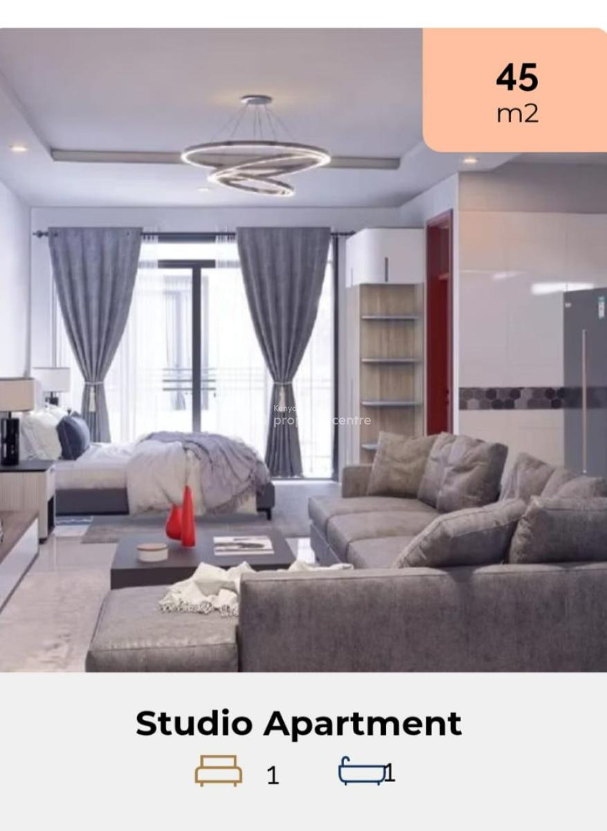 Fully Furnished Studio Apartments on Sports Road, Sports Road, Westlands, Nairobi, Bedsitter (single Room) for Sale