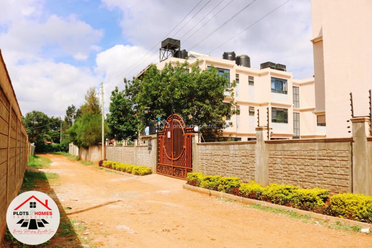 Fully-serviced ¼ -acre Plot for Townhouse Development in Kikuyu, Gikambura, Green Garden Main School Area, Kikuyu, Kiambu, Residential Land for Sale