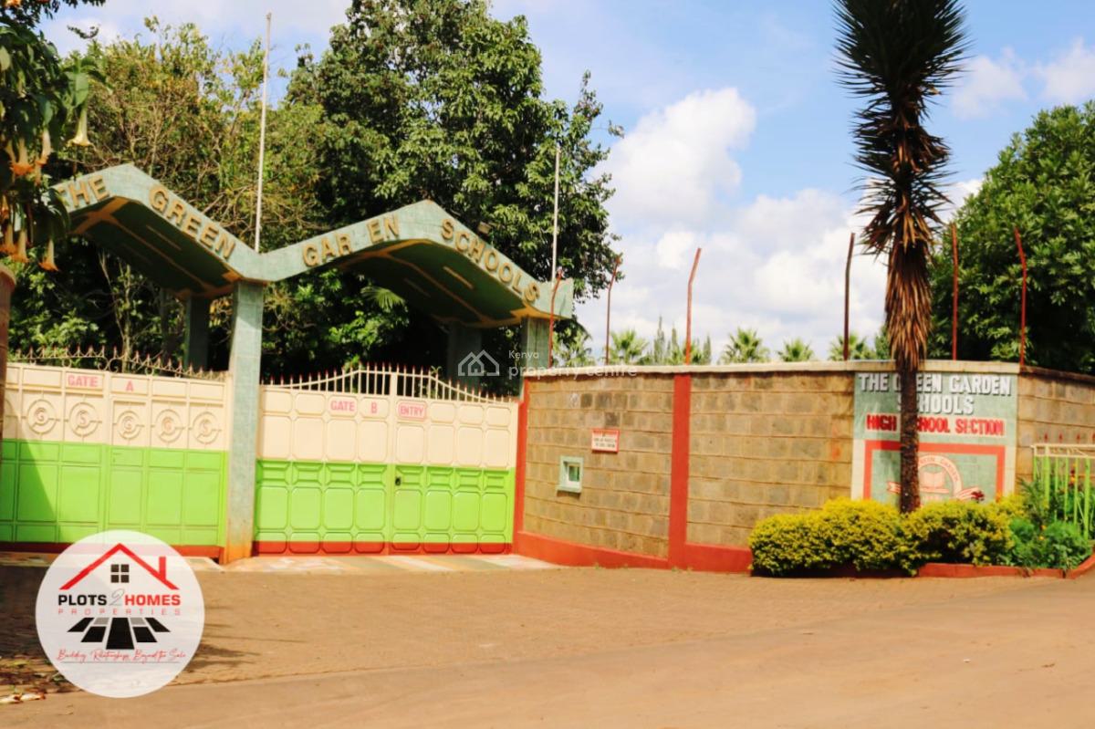 Fully-serviced ¼ -acre Plot for Townhouse Development in Kikuyu, Gikambura, Green Garden Main School Area, Kikuyu, Kiambu, Residential Land for Sale
