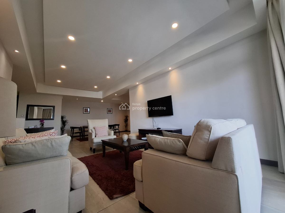 Stunning 3 Bedroom Furnished Apartment Off Peponi Road, Westlands, Nairobi, Apartment for Rent