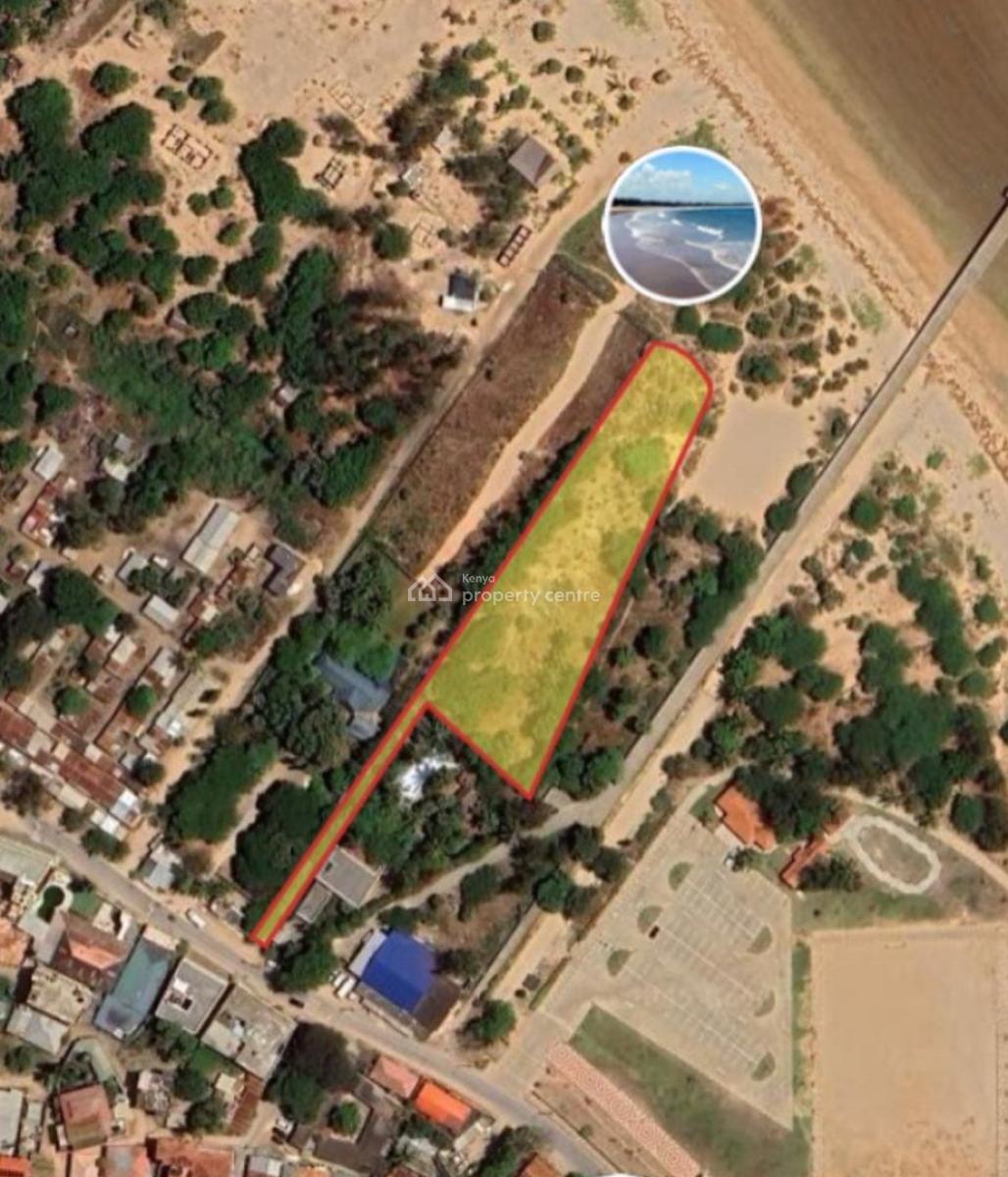 Beachfront Land Malindi Town, Silversand Road, Malindi Town, Kilifi, Commercial Land for Sale