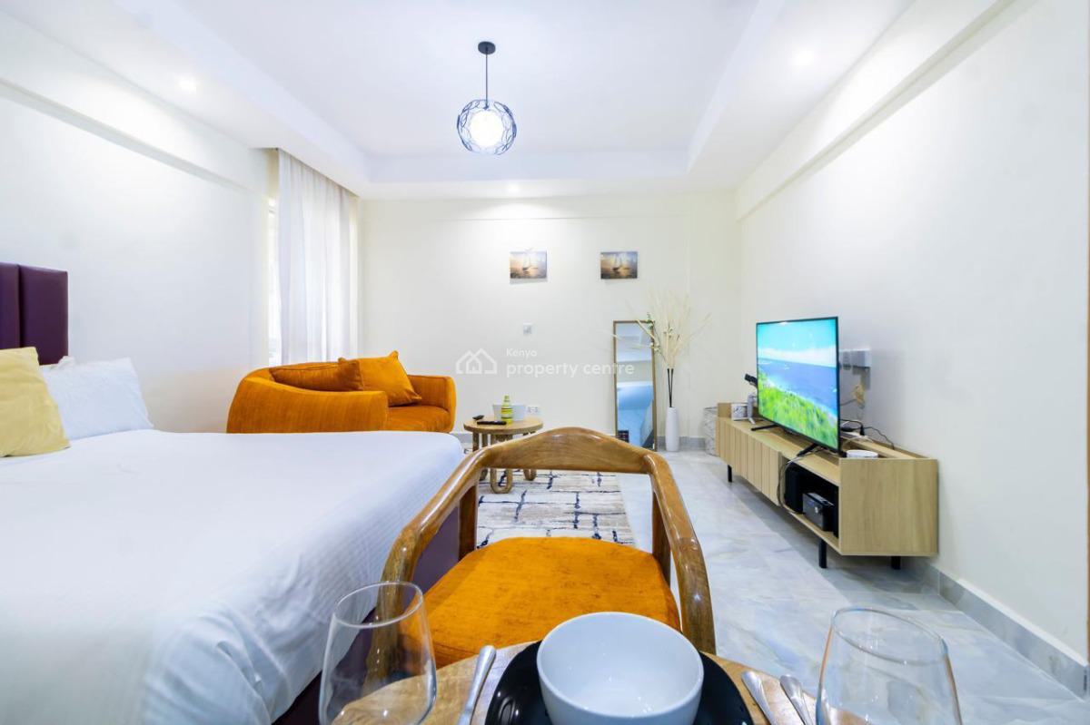 Studio Furnished and Serviced Apartment, Kilimani, Nairobi, Apartment for Rent