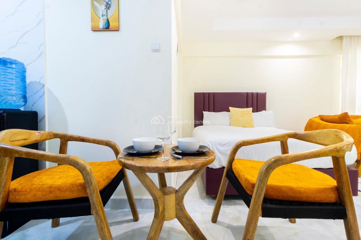 Studio Furnished and Serviced Apartment, Kilimani, Nairobi, Apartment for Rent