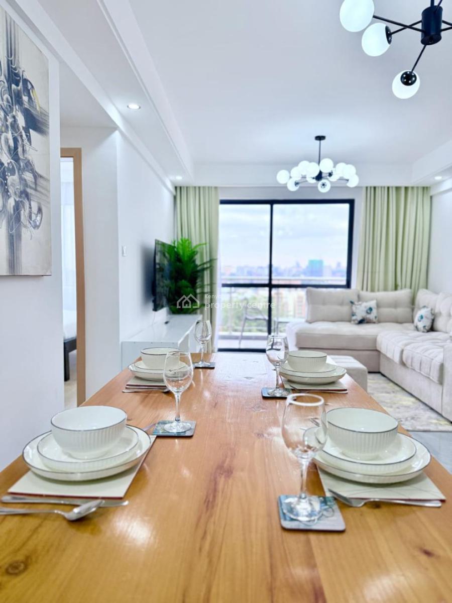 2 Bedroom Apartment Fully Furnished and Serviced, Westlands, Nairobi, Apartment for Rent