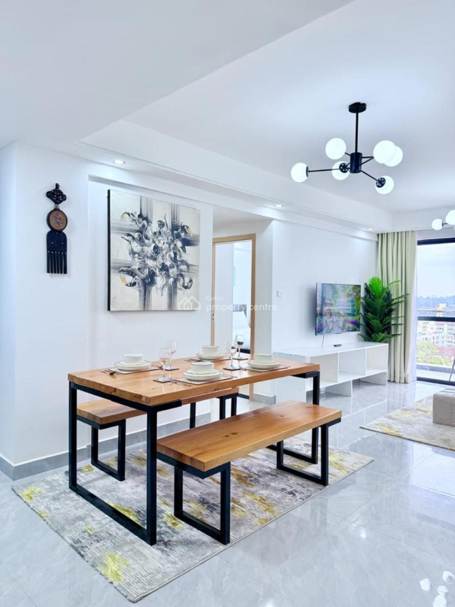 2 Bedroom Apartment Fully Furnished and Serviced, Westlands, Nairobi, Apartment for Rent