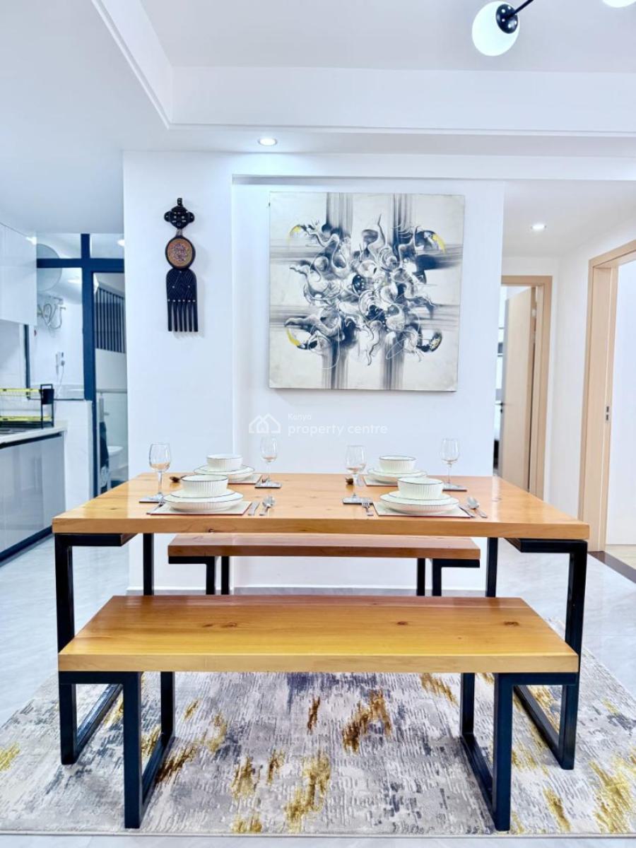 Fully Furnished and Serviced 2 Br Apartment with a Dsq, Westlands, Nairobi, Apartment for Rent