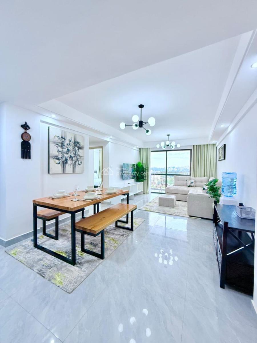 Fully Furnished and Serviced 2 Br Apartment with a Dsq, Westlands, Nairobi, Apartment for Rent