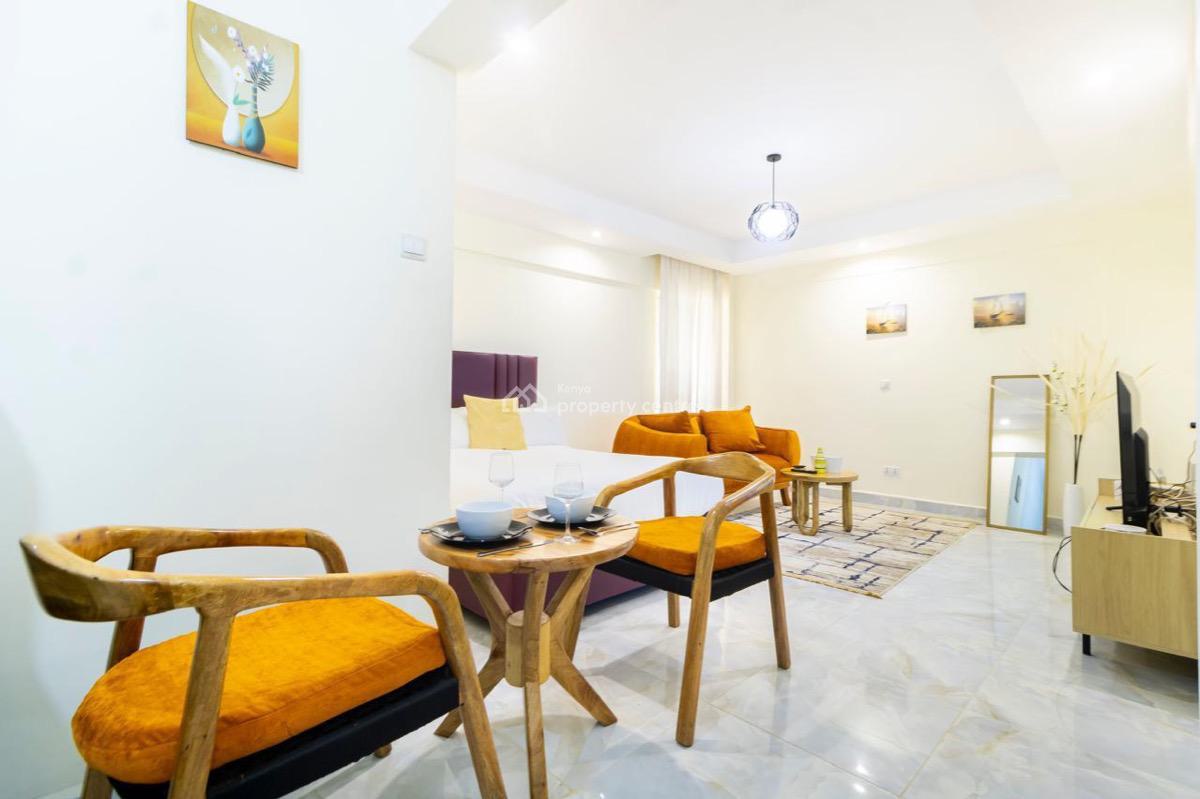 Fully Furnished and Serviced Studio Apartment Available, Kilimani, Nairobi, Apartment for Rent