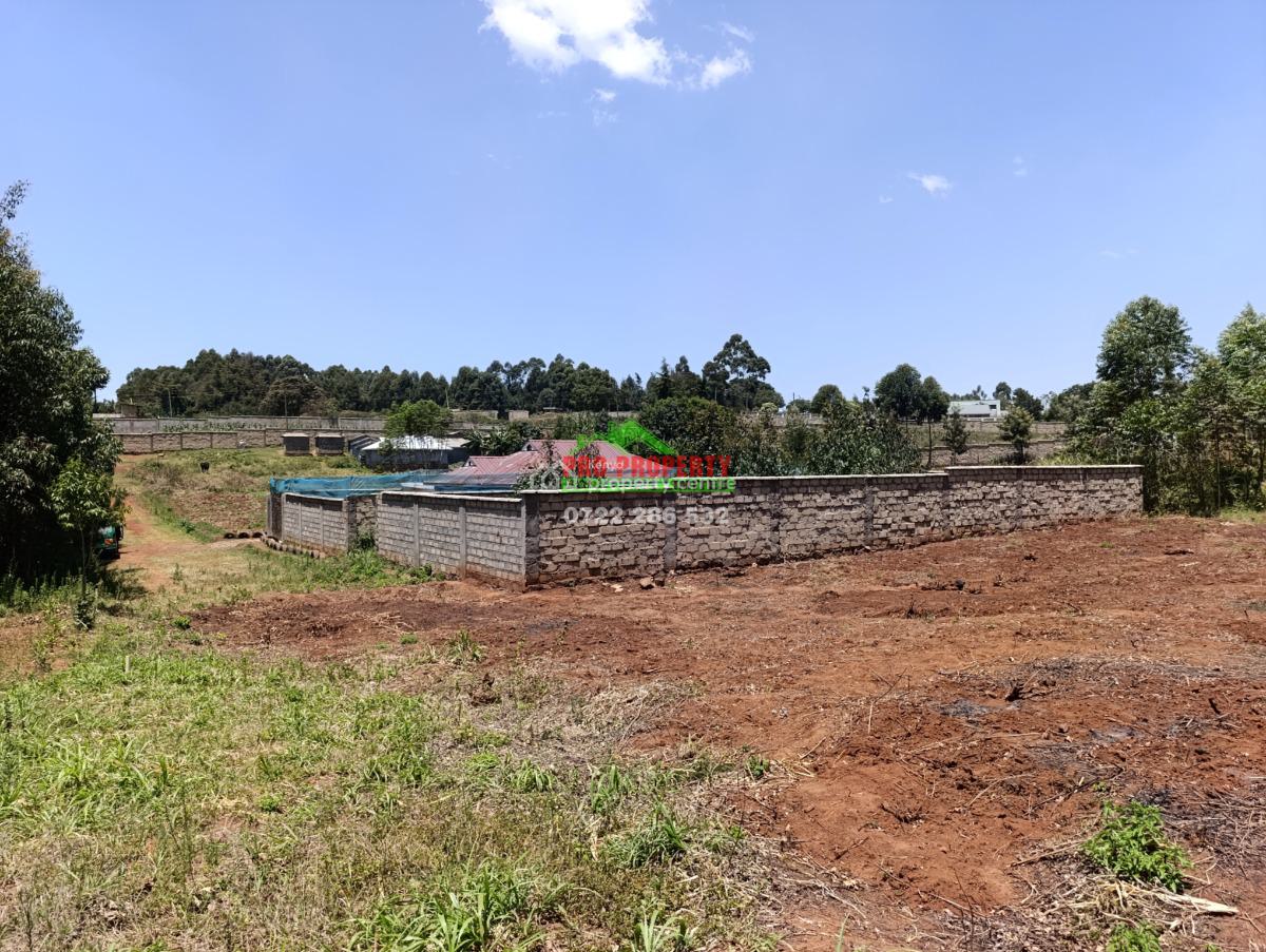 Residential Land in Kikuyu -- Ondiri  1/4 Acre (100x100ft), Ondiri - Karai, Kikuyu, Kiambu, Residential Land for Sale