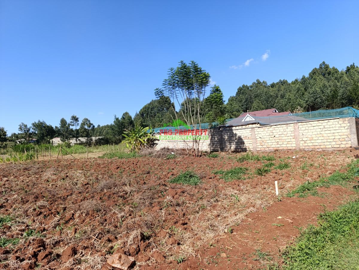 Residential Land in Kikuyu -- Ondiri  1/4 Acre (100x100ft), Ondiri - Karai, Kikuyu, Kiambu, Residential Land for Sale
