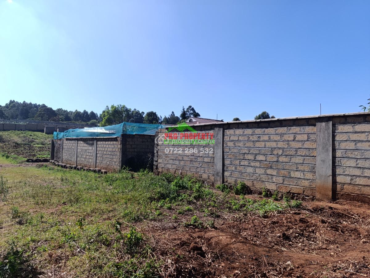 Residential Land in Kikuyu -- Ondiri  1/4 Acre (100x100ft), Ondiri - Karai, Kikuyu, Kiambu, Residential Land for Sale