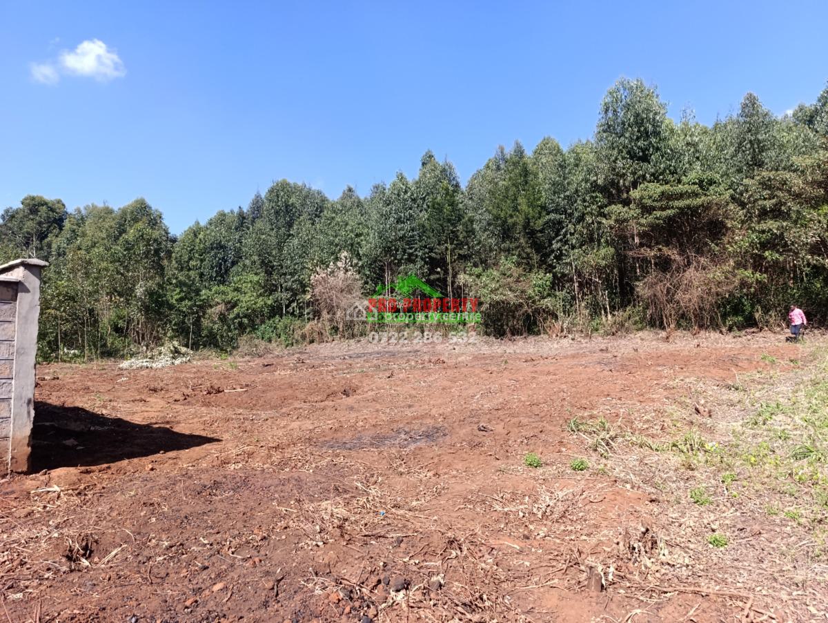 Residential Land in Kikuyu -- Ondiri  1/4 Acre (100x100ft), Ondiri - Karai, Kikuyu, Kiambu, Residential Land for Sale