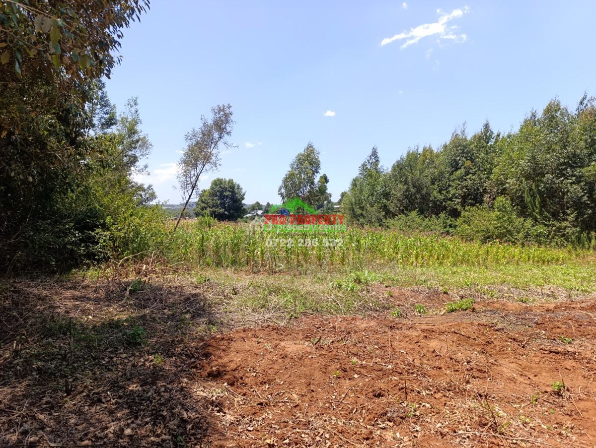 Residential Land in Kikuyu -- Ondiri  1/4 Acre (100x100ft), Ondiri - Karai, Kikuyu, Kiambu, Residential Land for Sale