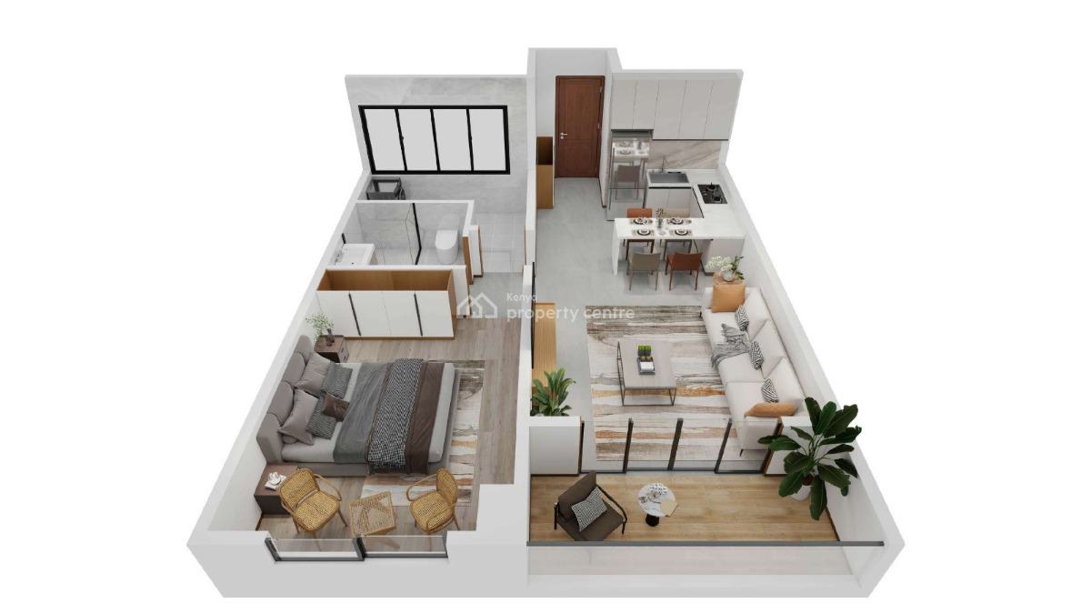 Stylish 2 Bedroom Apartment -- Brookside, Westlands, Brookside, Westlands, Nairobi, Apartment for Sale